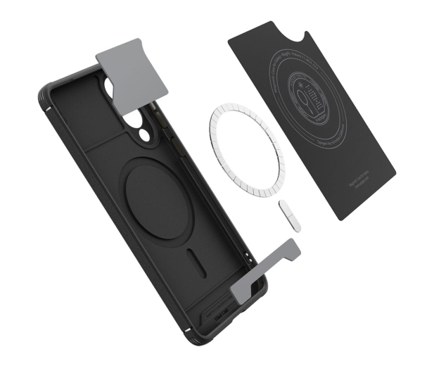 SPIGEN Core Armor Mag Magsafe do Galaxy S25 Edge Matte Black ACS09406 - 1343729 - zdjęcie 4